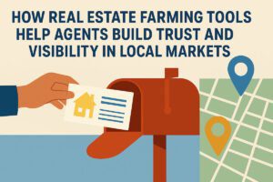 How Real Estate Farming Tools Help Agents Build Trust and Visibility in Local Markets