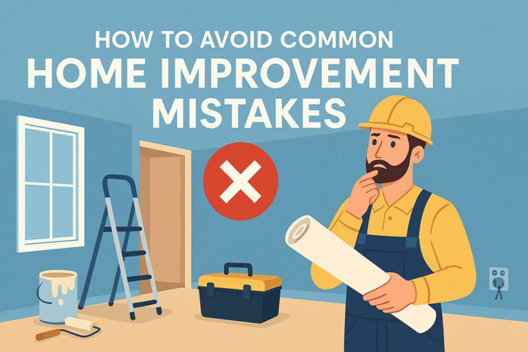 How to Avoid Common Home Improvement Mistakes