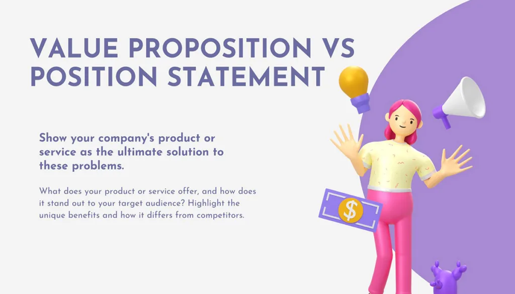 Value Proposition Vs Positioning Statement