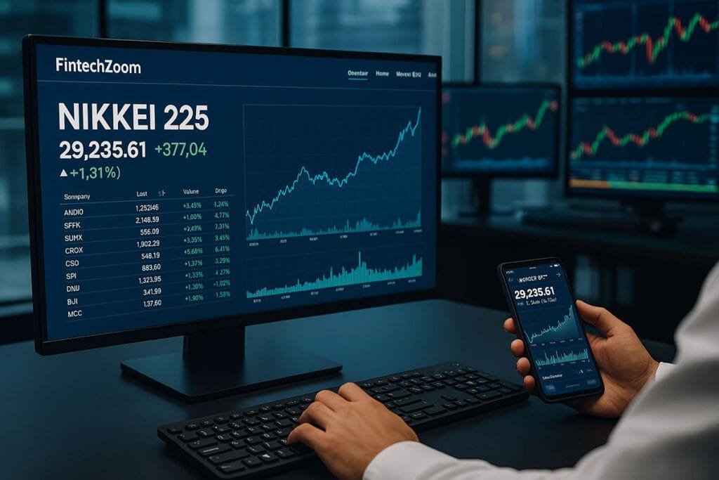 Key Features of FintechZoom.com for Nikkei 225 Tracking