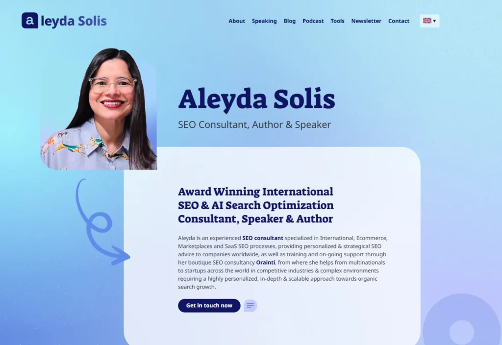 Top 5 SEO Freelancers Every Startup Should Know | Services, Pricing, and Reviews 7 Aleyda Solis