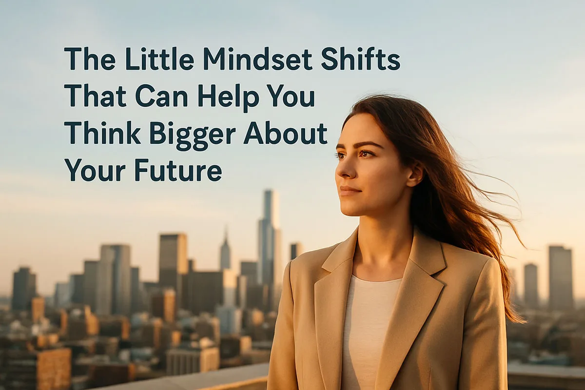 The Little Mindset Shifts That Can Help You Think Bigger About Your Future