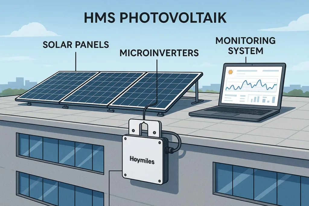 Components of HMS Photovoltaik Solar System