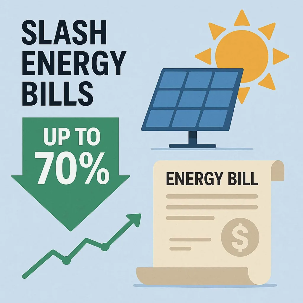 Energy Cost Savings with HMS Photovoltaik