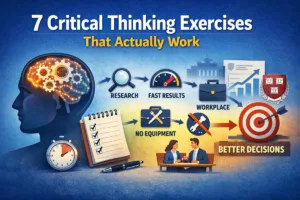 7 Critical Thinking Exercises That Actually Work