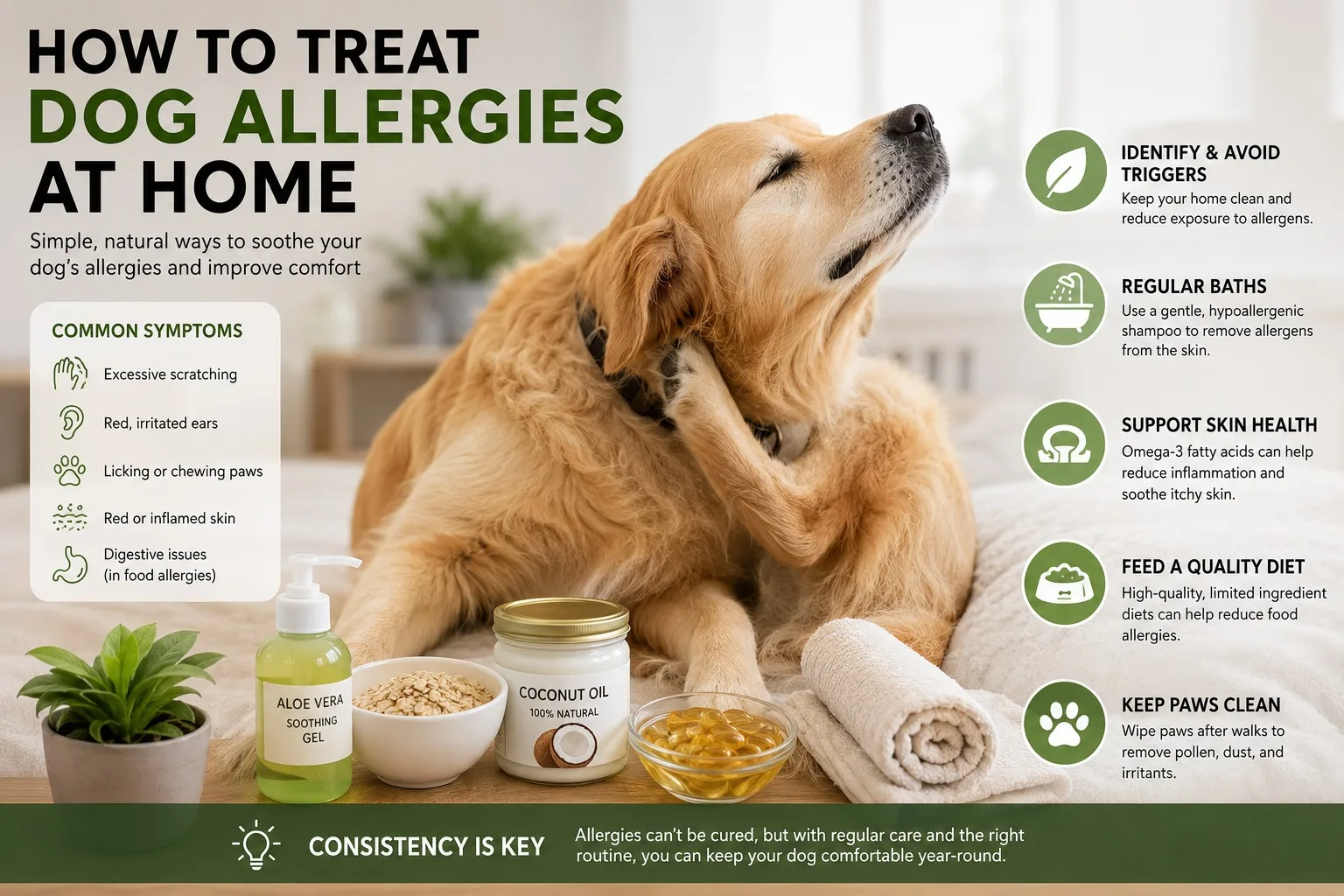 How to Treat Dog Allergies at Home: Safe, Effective, and Vet-Approved Solutions