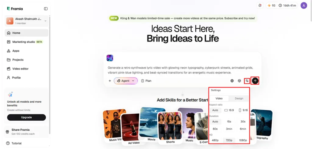 Click the Generate button